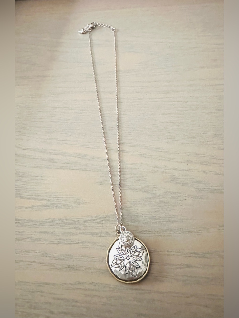 Brighton Silver & Gold Strength Amulet